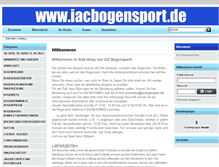 Tablet Screenshot of iacbogensport.de